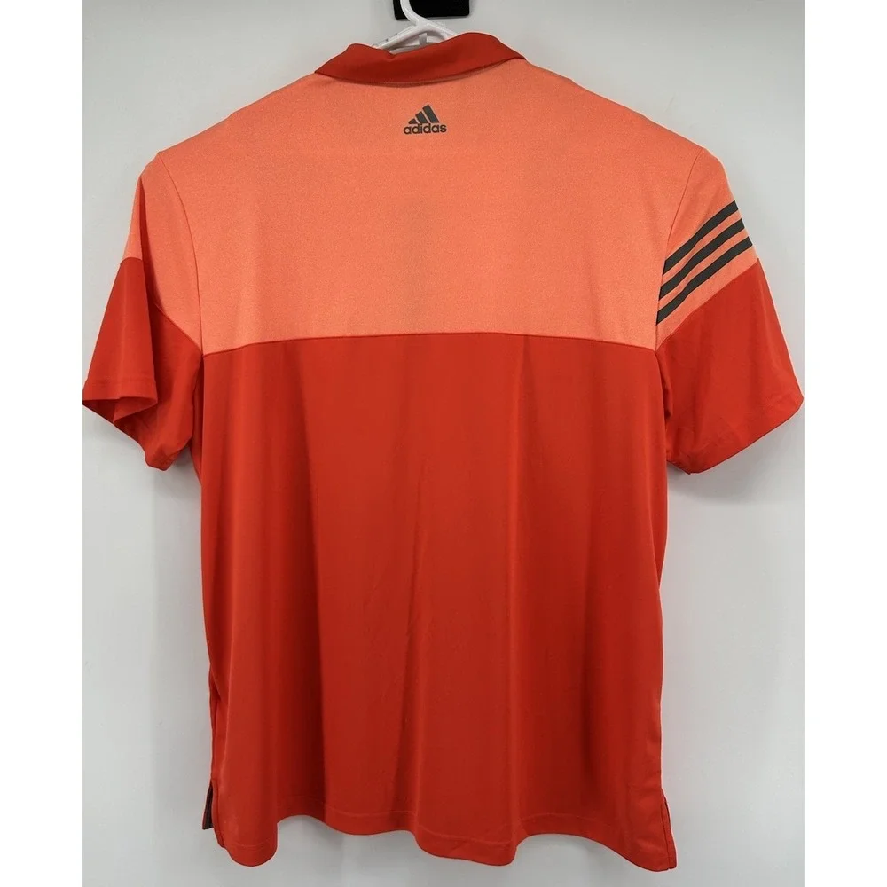 Adidas Golf Short Sleeve Polo Shirt Blaze Orange Men's Size 2XL NWT